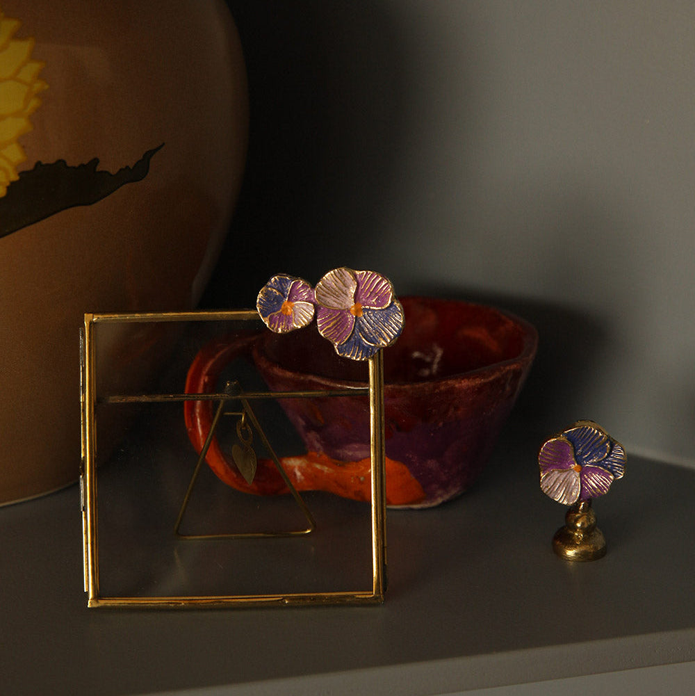 Valery Violet Cardholder