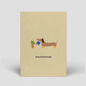 Zum Ruhestand | Postcard