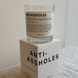 Duftkerze „Anti-Arschlöcher“