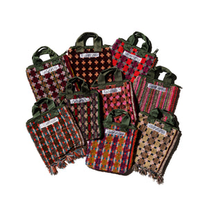 group shot of different truck seat bags