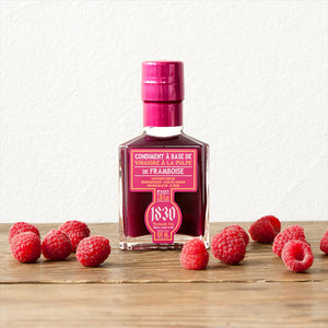 Vinaigre à la pulpe de framboise