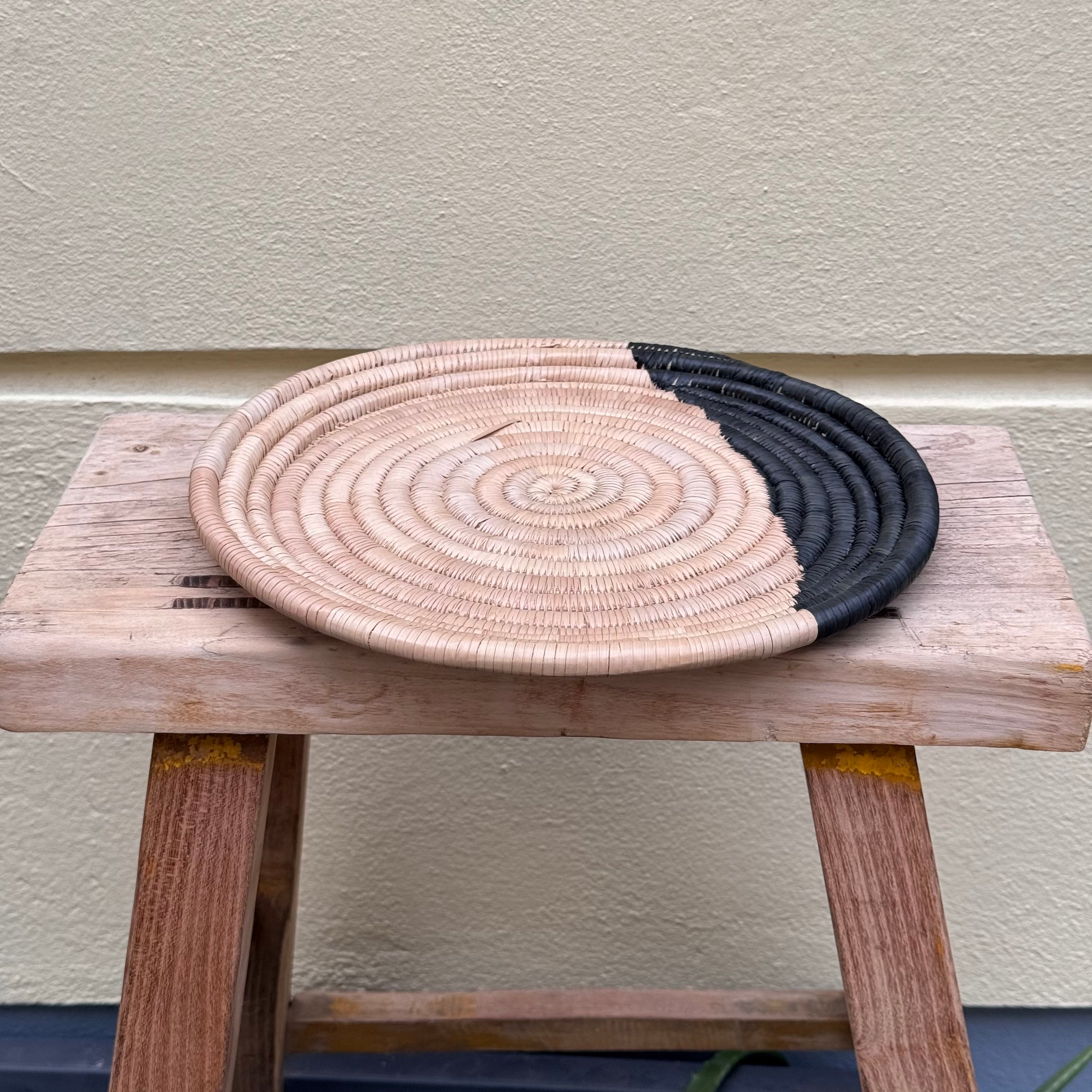 malawi palm leaven handwoven wall decor