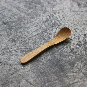 Cuillère à sel en bois de teck