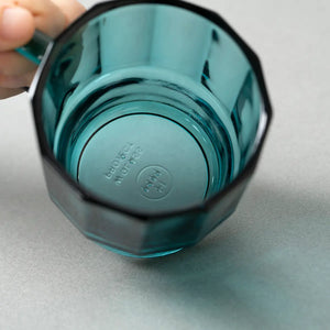 Verre W Bleu