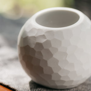 White Rotund Vase