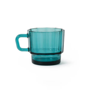 Verre W Bleu