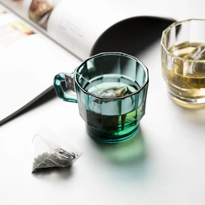 Verre W Bleu