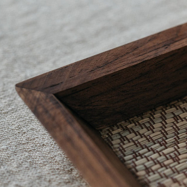 Handwoven Bamboo Tray