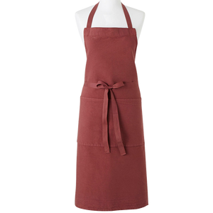 Tablier en coton et lin Metier