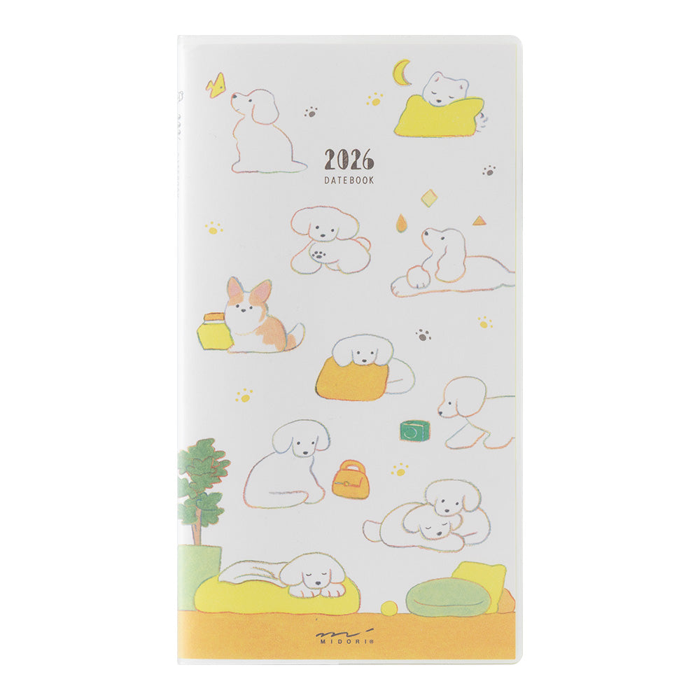 2026 Midori Pocket Diary | Slim Dog