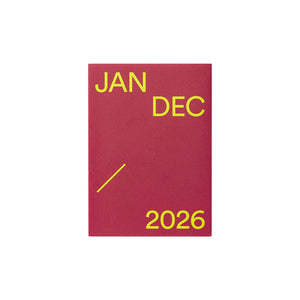 2026 PLANNER | CHERRY | TIME-BLOCK