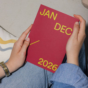 2026 PLANNER | CHERRY | TIME-BLOCK