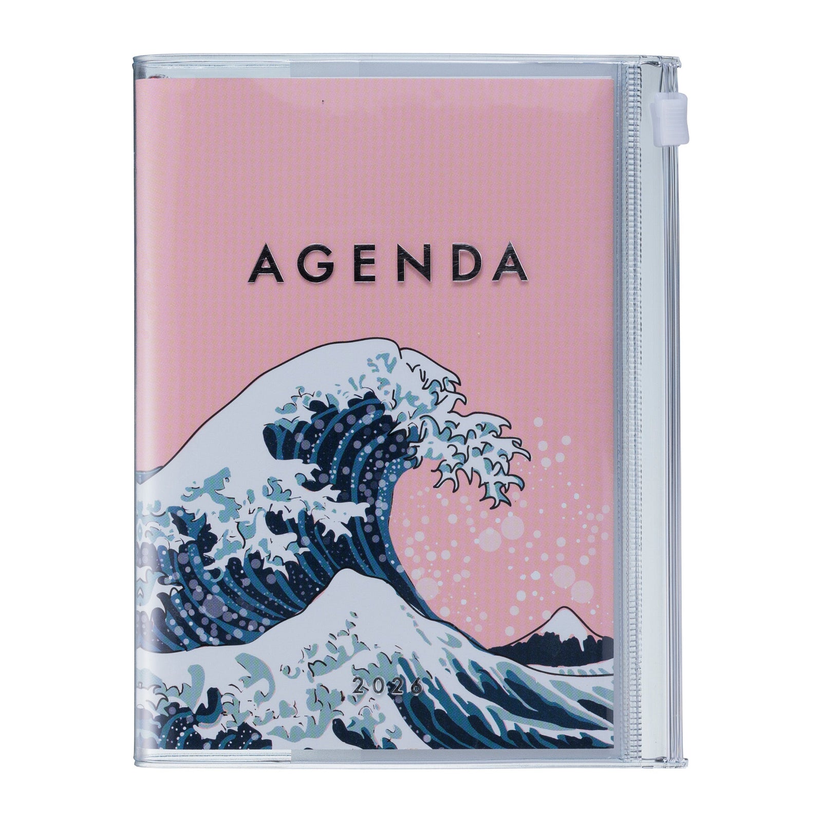 2026 Pocket Calendar Agenda A6 | Wave Pink