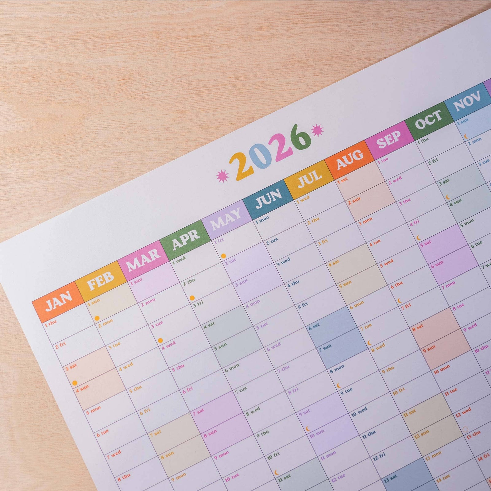 2026 Year Wall Planner | Portrait | This is the Year