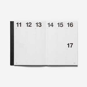 2027 Classic Planner Black