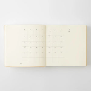 2027 MD Notebook Diary 1 Day 1 Page A5 Square