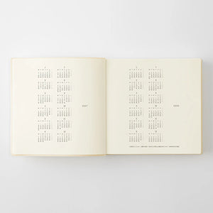 2027 MD Notebook Diary 1 Day 1 Page A5 Square