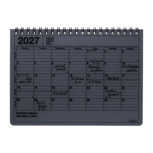 2027 Notebook Calendar S