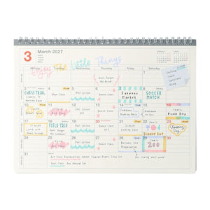 2027 Notebook Calendar S