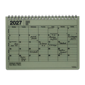 2027 Notebook Calendar S