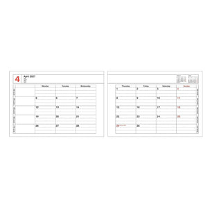 2027 Notebook Calendar XS