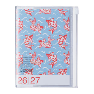 2027 Pocket Calendar Agenda A6 | Fish