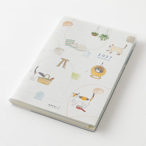 2027 Pocket Diary B6 Cat