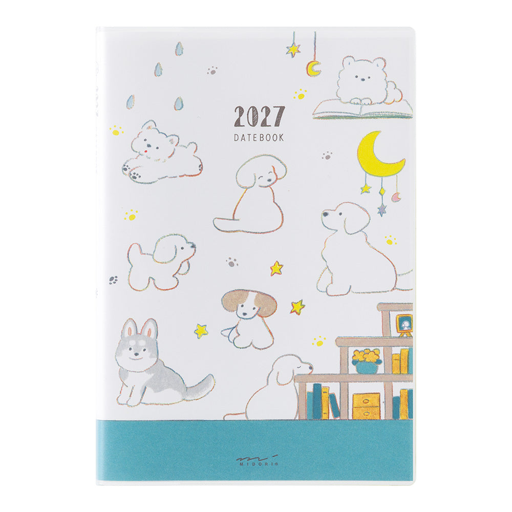 2027 Pocket Diary B6 Dog
