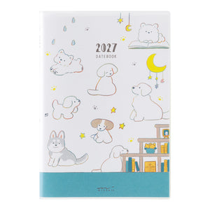 2027 Pocket Diary B6 Dog