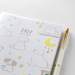 2027_Pocket_Diary_B6_Dog