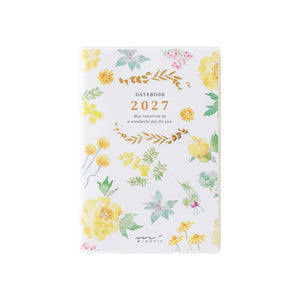 2027 Pocket Diary Mini Country Time Flower
