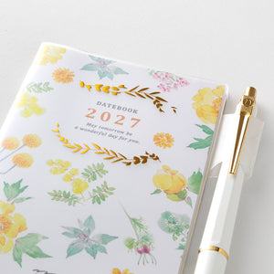 2027 Pocket Diary Mini Country Time Flower