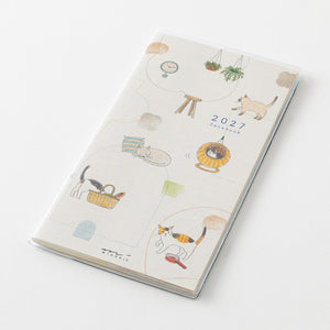 2027 Pocket Diary Slim Cat