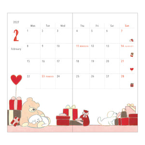 2027 Pocket Diary Slim Dog