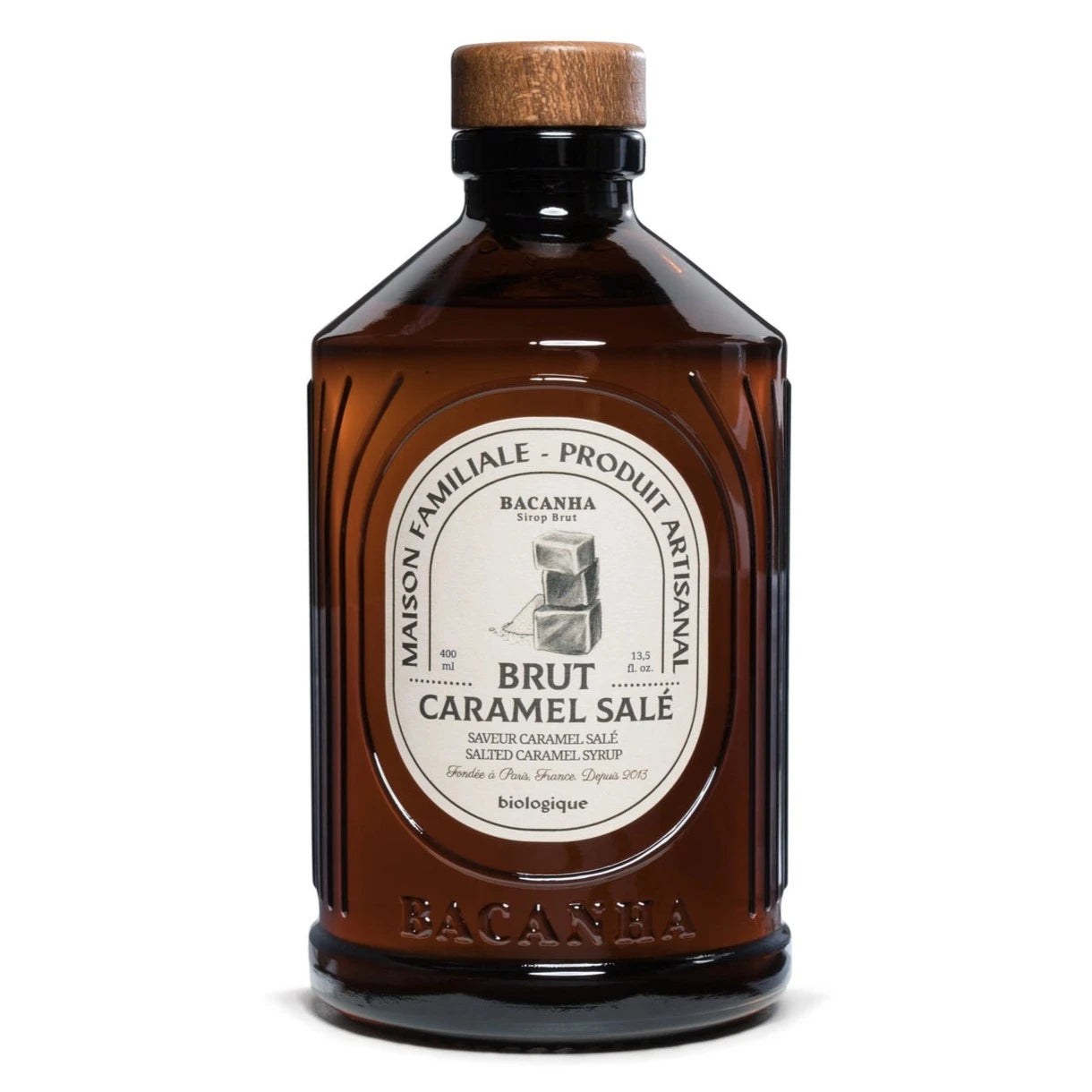 Roher gesalzener Karamellsirup | Bio