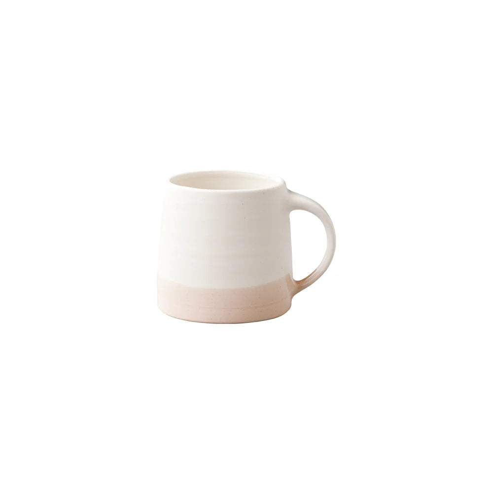 Tasse style slow coffee | 320 ml | Blanc/rose beige