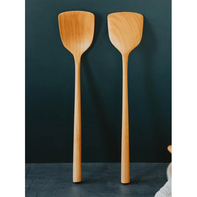 Teak Wood Wok Frying Spatula