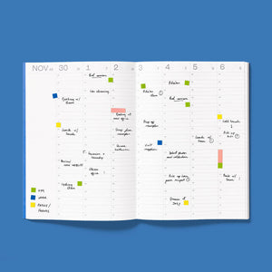 26/27 Planner | Lime | Time-Block