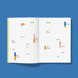 26/27 Planner | Lime | Time-Block