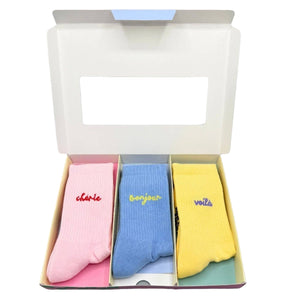 3-PACK | CHÉRIE, BONJOUR, VOILÀ