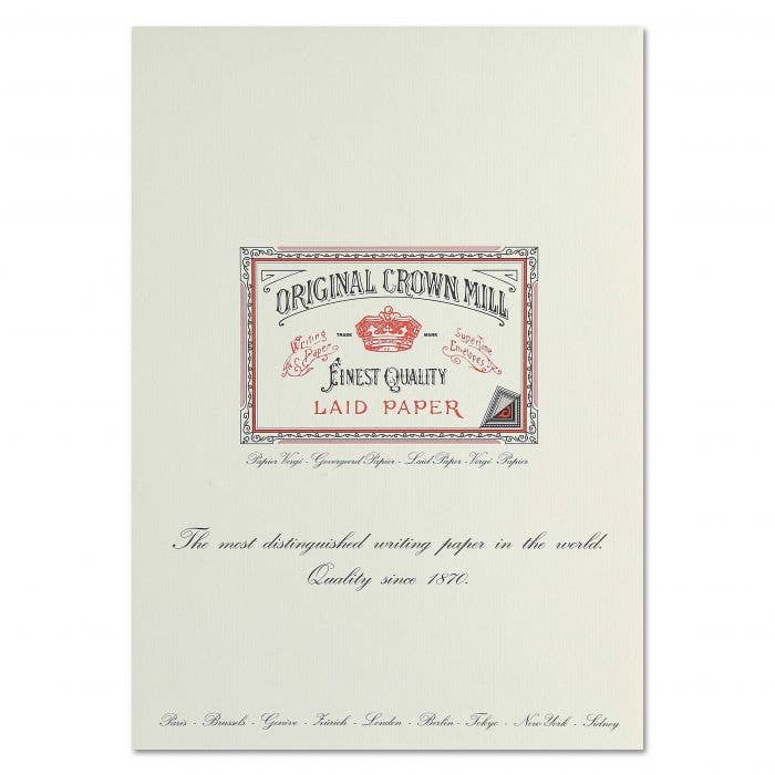 Letter Pad | A4 | Vergé