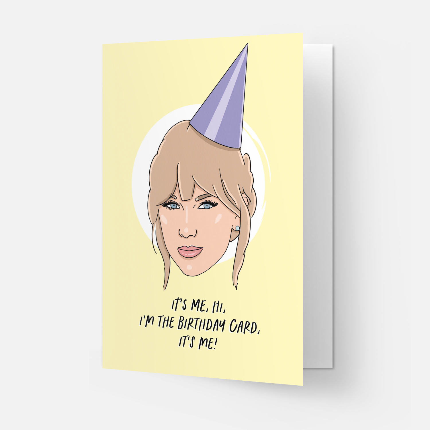 C'est mon anniversaire | Taylor Swift | Carte d'anniversaire