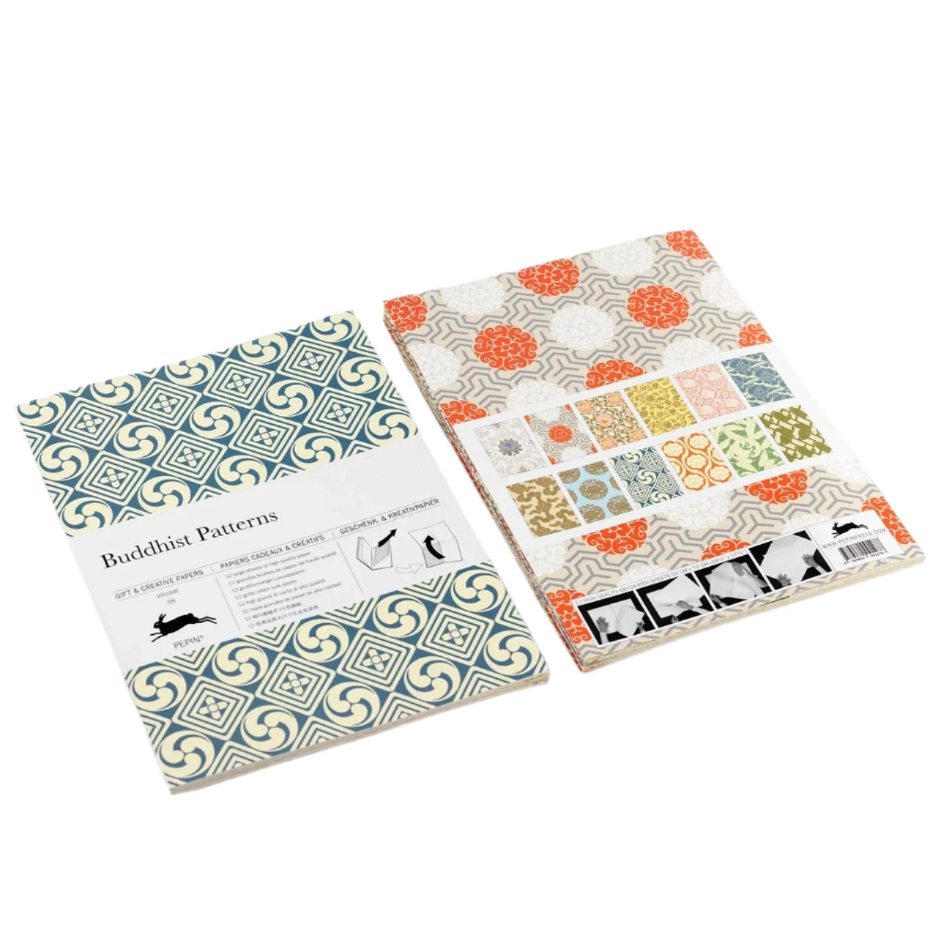 Buddhist Patterns Gift & Creative Paper Book Vol 105