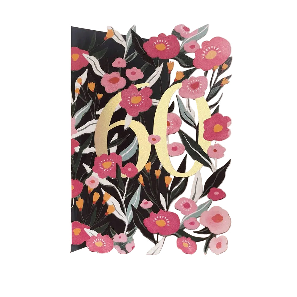 60th Birthday Day | Cutout Card
