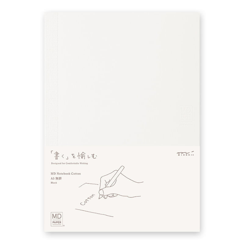 MD Notizbuch Baumwolle A5 Blanko
