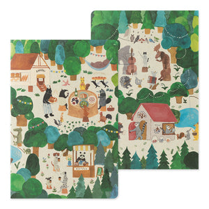 Yuru Log Vol. 3 Notebook B6 | Forest Animal