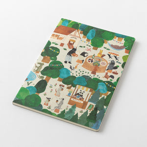 Yuru Log Vol. 3 Notebook B6 | Forest Animal