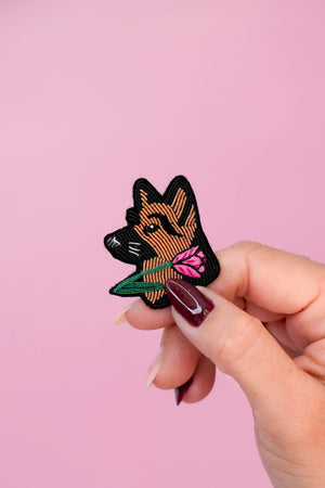 German Shepherd Brooch
