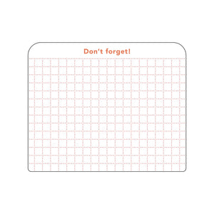 Isshoni. To Do Sticky Notes Film | Red
