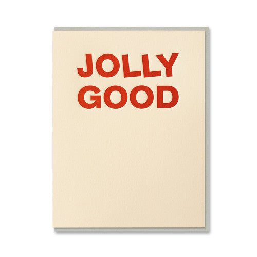 Jolly Good Greeting Card | Short Talk